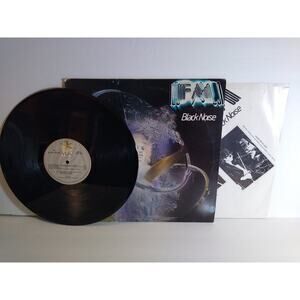 FM - Black Noise 12" LP Record 1978 First Pressing Visa Prog Rock Nash the Slash